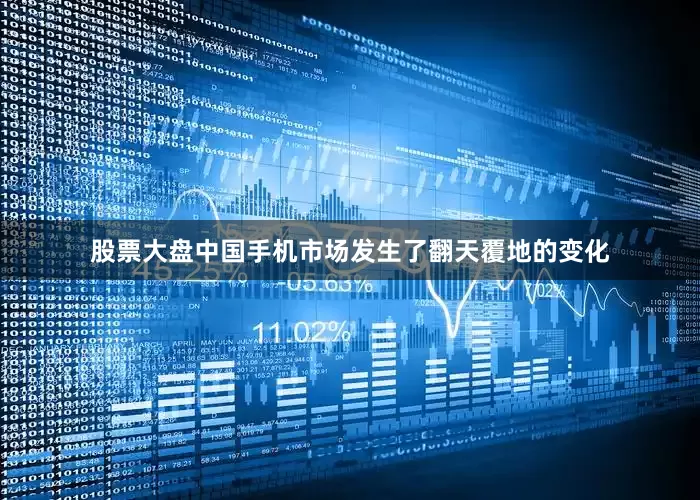 股票大盘中国手机市场发生了翻天覆地的变化